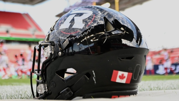 Ottawa Redblacks helmet 