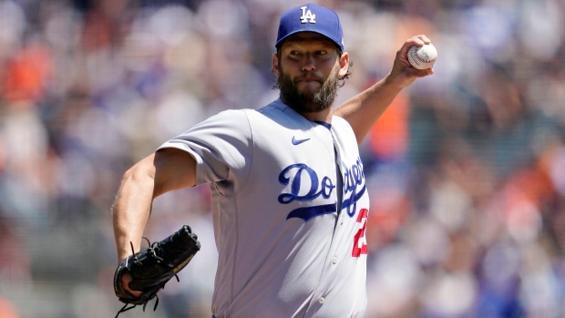 Clayton Kershaw, The Canadian Press Clayton Kershaw