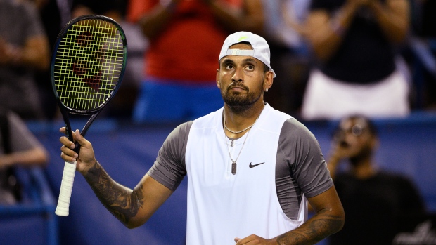 Nick Kyrgios, The Canadian Press Nick Kyrgios