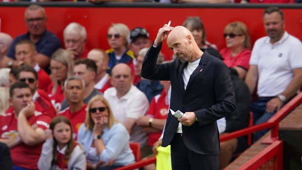 Man United loses to Brighton in Ten Hag's first EPL game