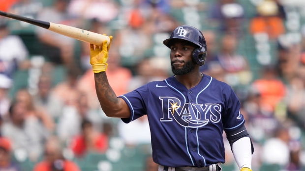 Rays score all seven runs in ninth inning, shut out Tigers
