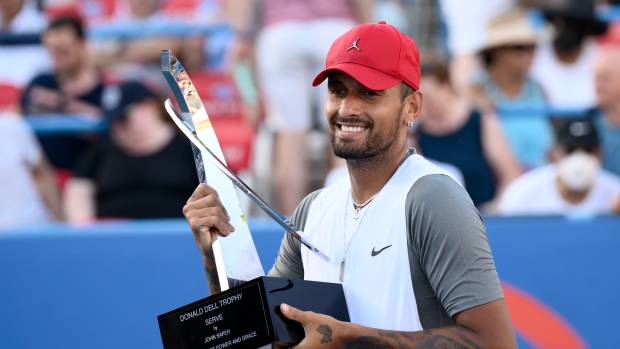 Nick Kyrgios, The Canadian Press Nick Kyrgios
