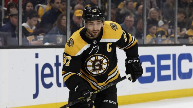 Patrice Bergeron, The Canadian Press Patrice Bergeron