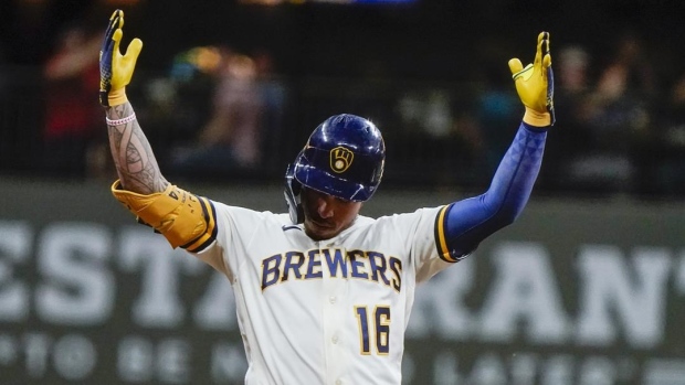 Brewers break out of slide with victory over Rays