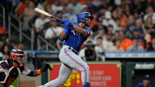 Leody Taveras, The Canadian Press Leody Taveras