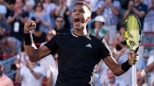 Canada's Auger-Aliassime into quarters at National Bank Open