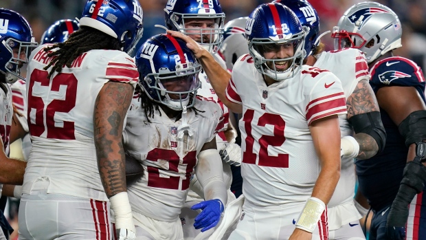 Late FG gives Giants, Daboll victory over Patriots in preseason