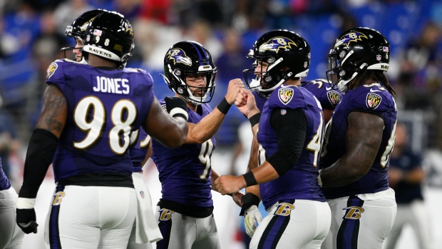 Baltimore Ravens Celebrate, The Canadian Press Baltimore Ravens Celebrate