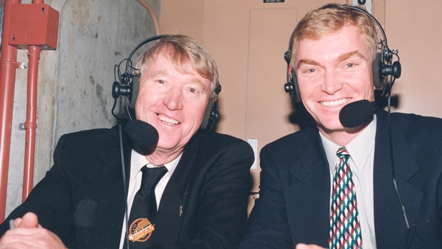 Jim Robson Jim Hughson Canucks, Vancouver Canucks Image Archives Jim Robson Jim Hughson Canucks