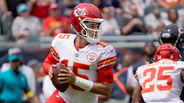 Patrick Mahomes, The Canadian Press Patrick Mahomes