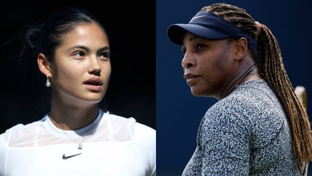 Emma Raducanu/ Serena Williams , Getty Images Emma Raducanu/ Serena Williams