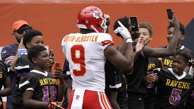 JuJu Smith-Schuster, The Canadian Press JuJu Smith-Schuster
