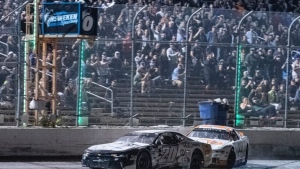 Lapcevich Wins Inaugural NASCAR Pinty’s Dirt Race