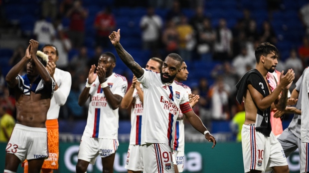 Lyon celebrates , Getty Images Lyon celebrates