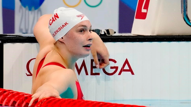 Penny Oleksiak, The Canadian Press Penny Oleksiak