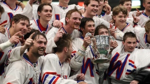 Warriors capture Minto Cup after topping Miners in Game 3