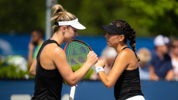 Dabrowski bounced in US Open doubles quarters