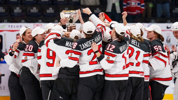 Canada strikes gold at Women's Worlds with win over USA