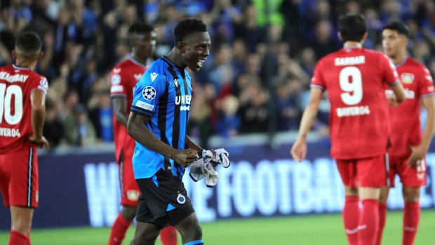 Club Brugge edges Bayer Leverkusen in Champions League 