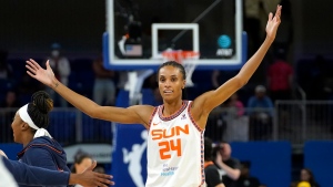 Bonner scores 21, Thomas and Jones have double-doubles to help new-look Sun beat Mystics