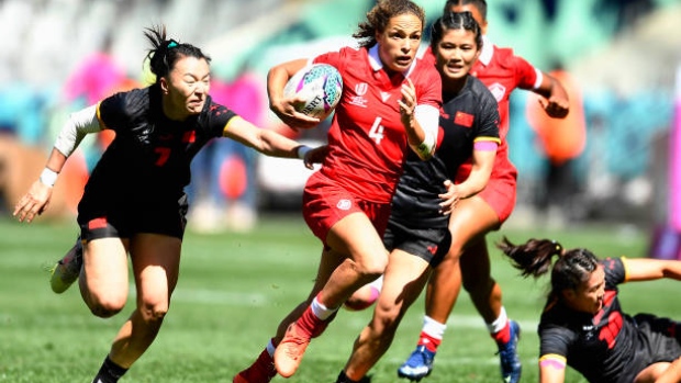 Canadian men lose to France, women down China at Rugby World Cup Sevens