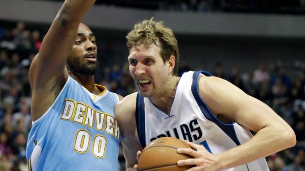 Nowitzki drives on Arthur, The Canadian Press Nowitzki drives on Arthur