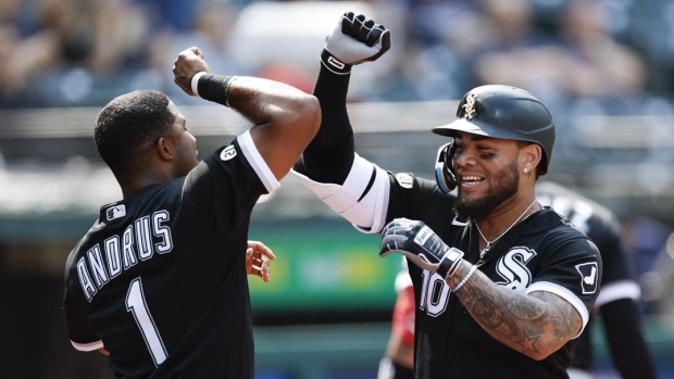 Elvis Andrus and Yoan Moncada , The Canadian Press Elvis Andrus and Yoan Moncada