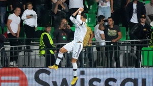 Ronaldo nets first goal of season as United beats Sheriff in Europa League
