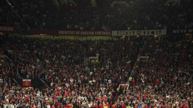 Fans in soccer stadium, The Canadian Press Fans in soccer stadium