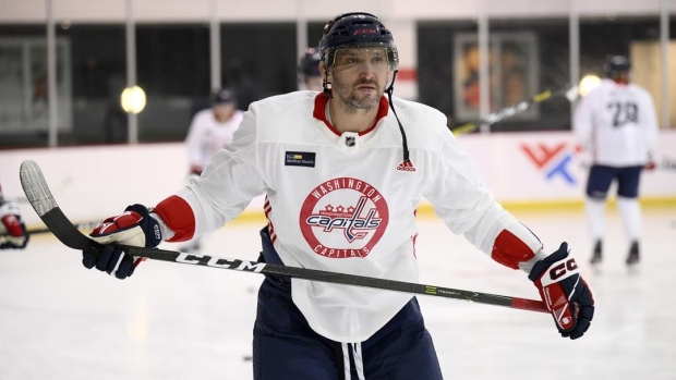 Ovechkin, banged-up Capitals return to ice for start of camp Article Image 0