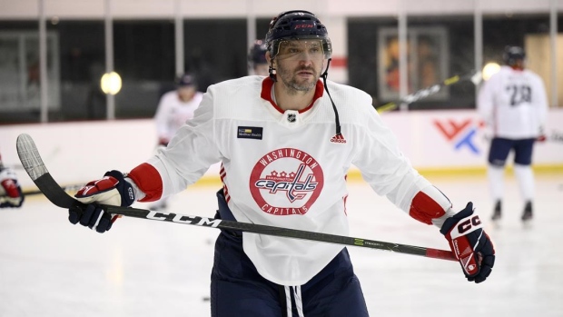 Ovechkin, banged-up Capitals return to ice for start of camp Article Image 0, The Canadian Press Ovechkin, banged-up Capitals return to ice for start of camp Article Image 0