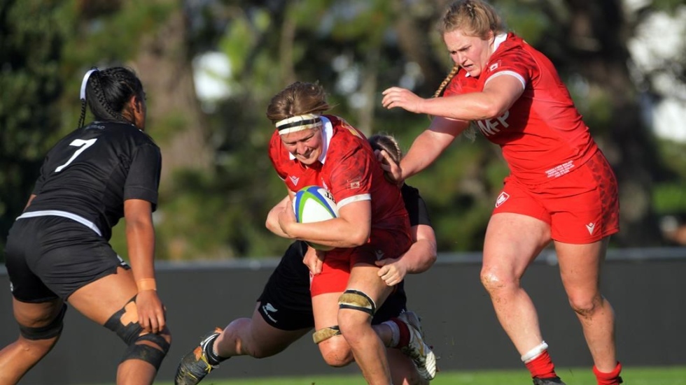 Canadian women down Fiji in final test before Rugby World Cup