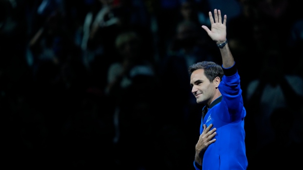 Roger Federer, The Canadian Press Roger Federer