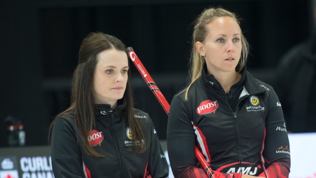 Rachel Homan and Tracy Fleury, Curling Canada Rachel Homan and Tracy Fleury