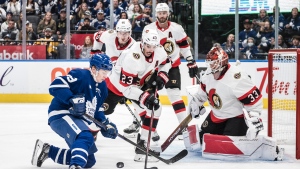 Senators take second game of split-squad preseason doubleheader against Maple Leafs