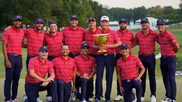 United States win Presidents Cup, The Canadian Press United States win Presidents Cup