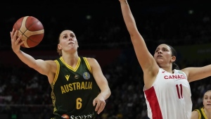 Australia hands Canada its first loss at FIBA World Cup