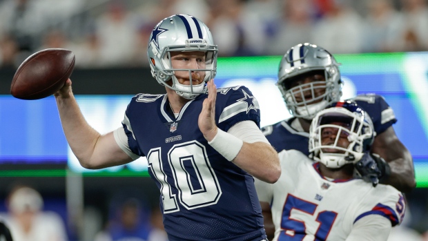 Cooper Rush, The Canadian Press Cooper Rush