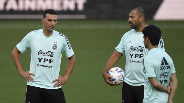 Lionel Scaloni, left, The Canadian Press Lionel Scaloni, left