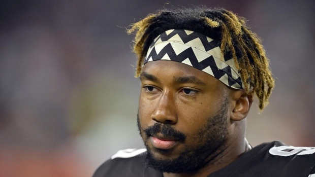 Myles Garrett , The Canadian Press Myles Garrett