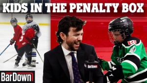 Interviewing angry kids in the penalty box