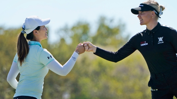 Janet Lin and Charley Hull, The Canadian Press Janet Lin and Charley Hull