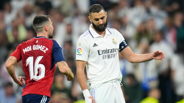 Karim Benzema, The Canadian Press Karim Benzema