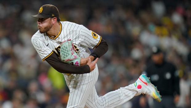 Joe Musgrove, The Canadian Press Joe Musgrove