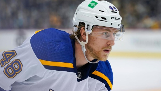 Scott Perunovich, St. Louis Blues Website Scott Perunovich
