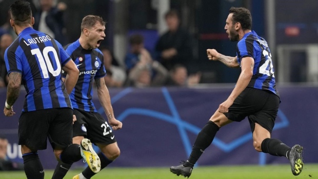Inter Milan , The Canadian Press Inter Milan