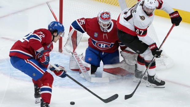 Montreal Canadiens Ottawa Senators, The Canadian Press Montreal Canadiens Ottawa Senators