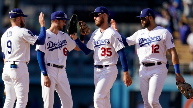 Los Angeles Dodgers, The Canadian Press Los Angeles Dodgers