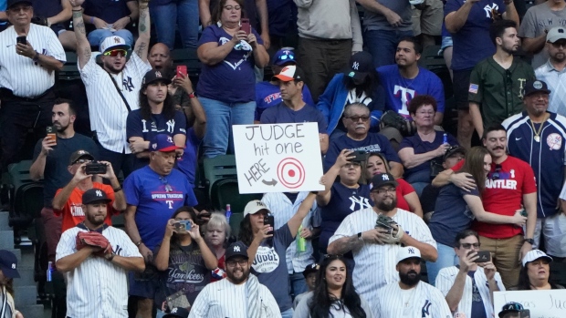 MLB fans , The Canadian Press MLB fans