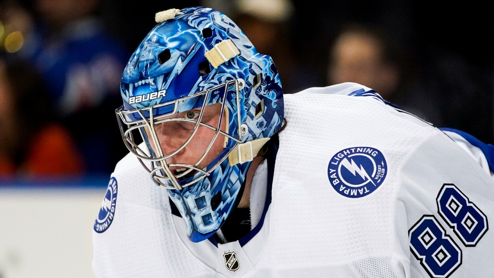 NHLers still point to injured Vasilevskiy as game's best goalie